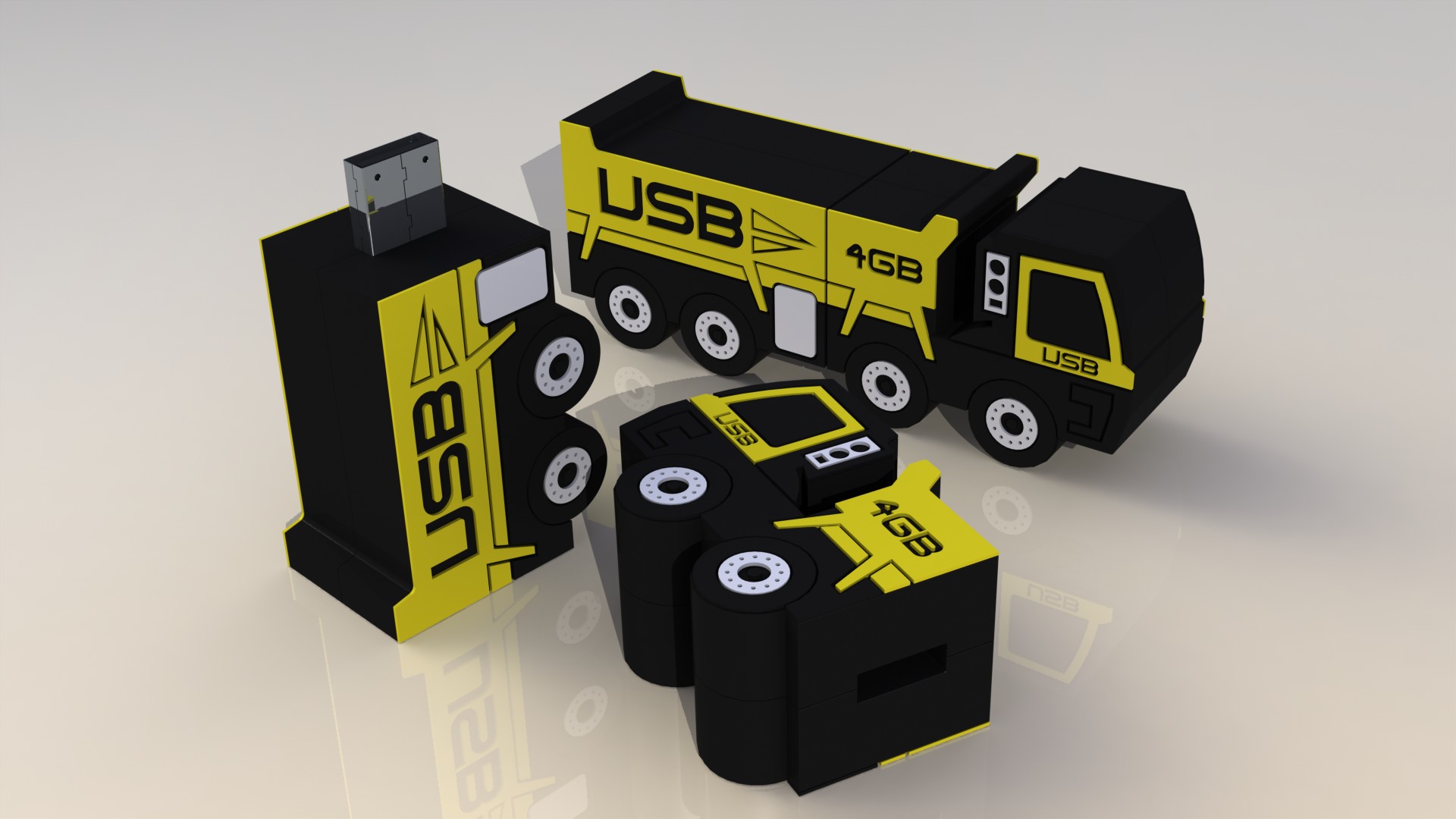 USB卡车